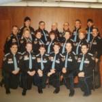 Hancock County Sheriff Reserves December 1989 Front Row: Mike Johnston, Rob Dodson, Tony Apesos, Brian Peters, Keven Ginier, Kevin Blake Middle Row: Lee Varner (Advisor), Patty Fisher, Kandy Rice, Bobbi Rudder, Donna Gaston, Betty Blake, Bill Daughtery (Advisor) Back Row: Mike Mercer, Roy Mason, Mel Kidder, Paul Stickles, Rick Cooper, Don Mackey Not pictured: Ed Beaumont, Dean Crago, Libby Pratt